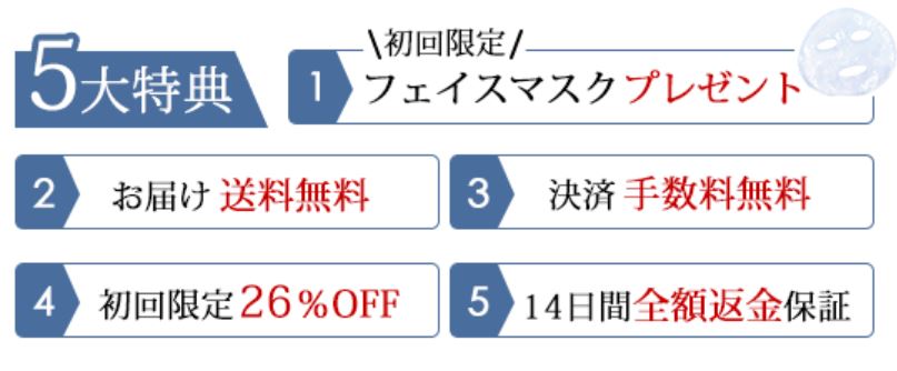5大特典